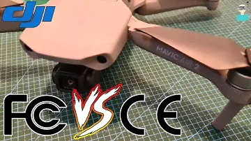 DJI Mavic Air 2 - EU Vs US Versions (FCC Vs CE)