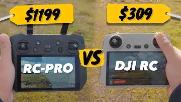 DJI RC vs RC-Pro Controller - What's the Difference? + Range Test