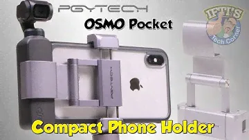 Компактный карманный держатель для телефона DJI OSMO + и мини-штатив — PGYTech — ОБЗОР