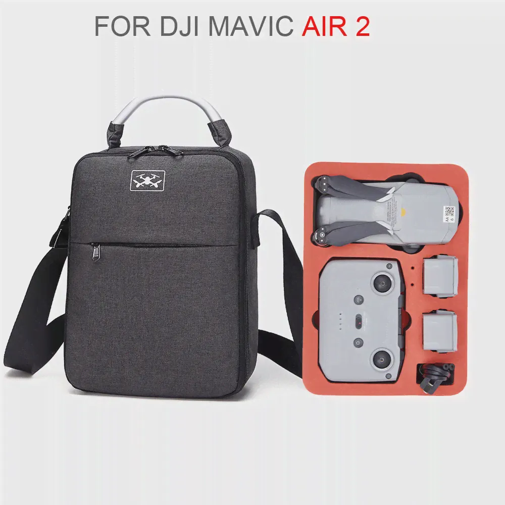 Сумка Для DJI Mavic Air 2 Портативная Сумка Через Плечо Водонепроницаемый Дорожный Чехол Для Переноски Сумка Для Хранения Аксессуаров Дрона DJI Mavic Air 2