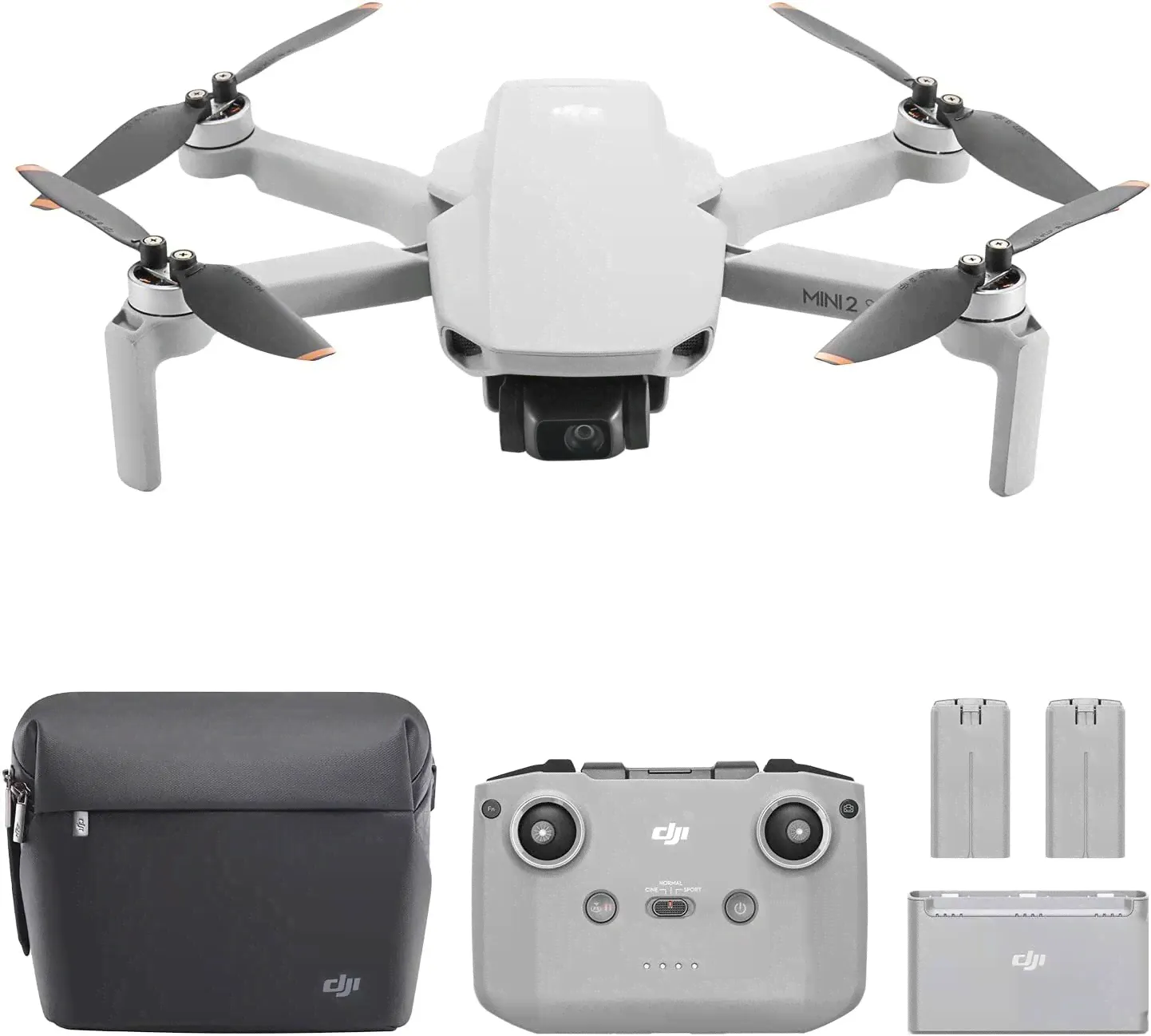 Квадрокоптер DJI Mini 2 SE combo белый