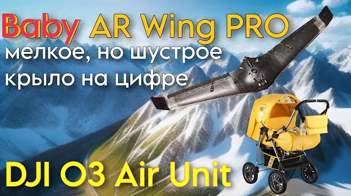 Sonicmodell Baby AR wing PRO. Скоростное крыло с DJI O3. Первые полёты