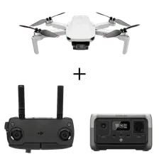 Квадрокоптер DJI Mini SE Fly More Combo + портативная зарядная электростанция EcoFlow RIVER 2