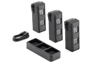 Комплект 3 аккумулятора и зарядный хаб для дронов серии DJI Mavic 3 Enterprise - 6941565944825-0