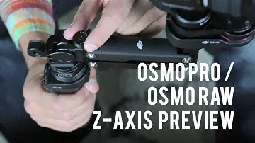Обзор DJI Osmo Pro / Osmo Raw Z-Axis и примеры видео